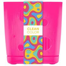 Горшок для цветов InGreen Clean Color 0,8л, electric pink 10-2728