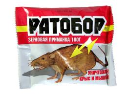Приманка зерновая от крыс и мышей, 100 г,17-170