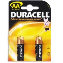 Элемент питания Duracell LR6 Basic BP2 АА Пальчиковая