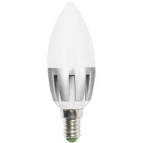 Лампа светодиодная PLED-C37  5.5 =40W 2700K 400 Lm E14 (Мильон)