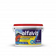 Краска в/д фасадная ALFAVIT 14 кг серия Альфа белая