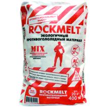 Антигололед реагент ROCKMELT MIX быстрого действия, 20 кг/мешок